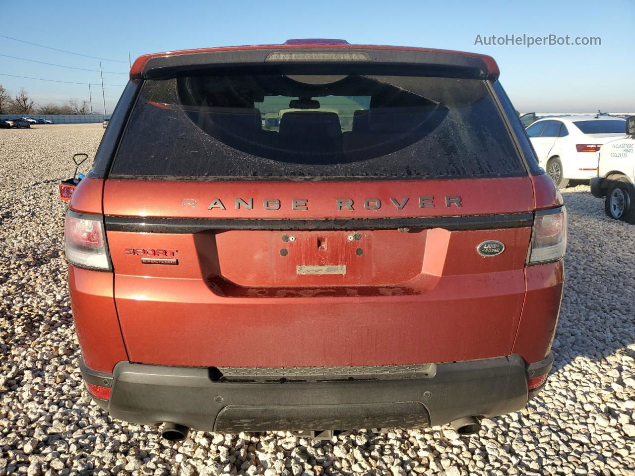 2015 Land Rover Range Rover Sport Sc Orange vin: SALWR2TF8FA605293