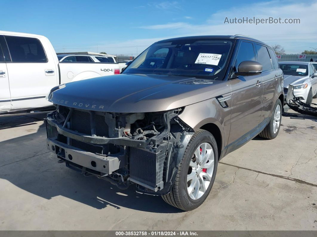 2015 Land Rover Range Rover Sport 5.0l V8 Supercharged Brown vin: SALWR2TF8FA619890