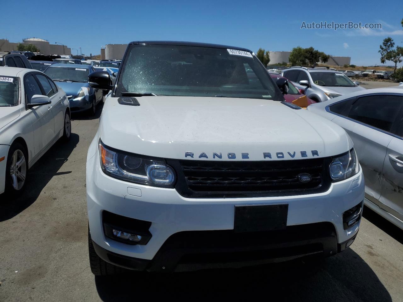 2014 Land Rover Range Rover Sport Sc White vin: SALWR2TF9EA370403