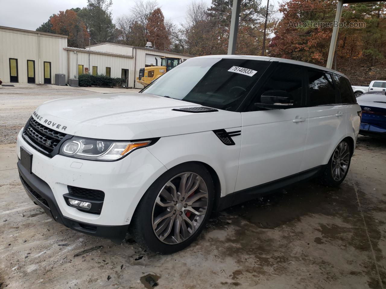 2015 Land Rover Range Rover Sport Sc White vin: SALWR2TF9FA622118