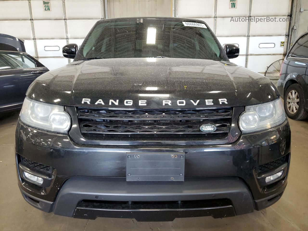 2015 Land Rover Range Rover Sport Sc Черный vin: SALWR2TFXFA511321