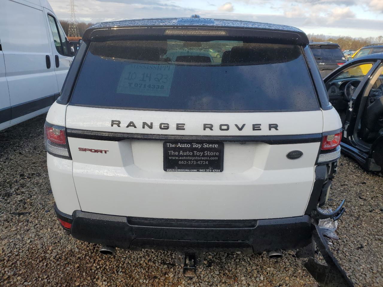 2015 Land Rover Range Rover Sport Hse White vin: SALWR2VF0FA526794