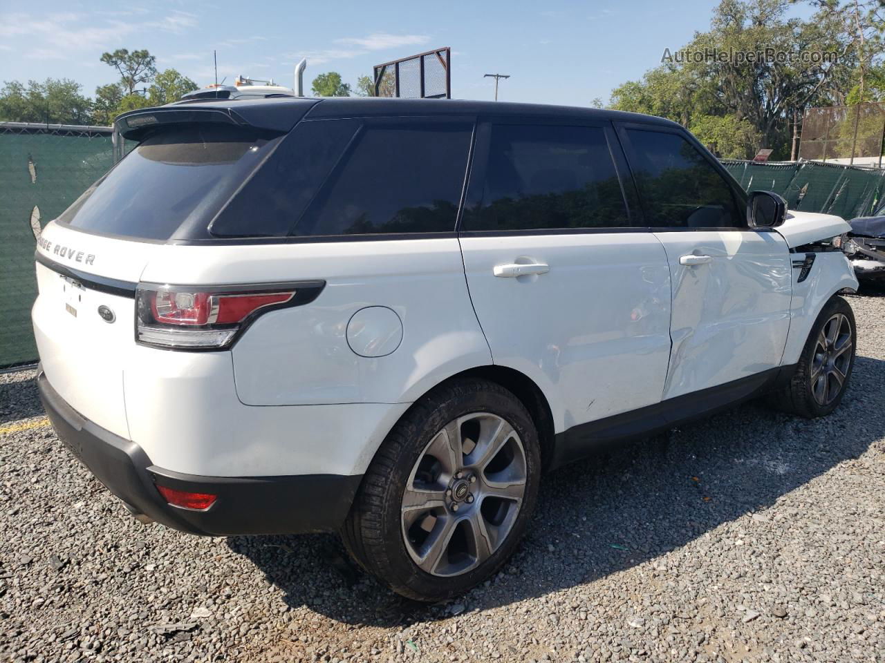 2015 Land Rover Range Rover Sport Hse White vin: SALWR2VF0FA605432