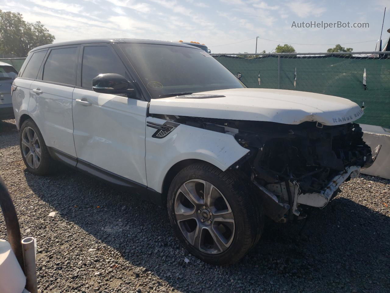 2015 Land Rover Range Rover Sport Hse White vin: SALWR2VF0FA605432