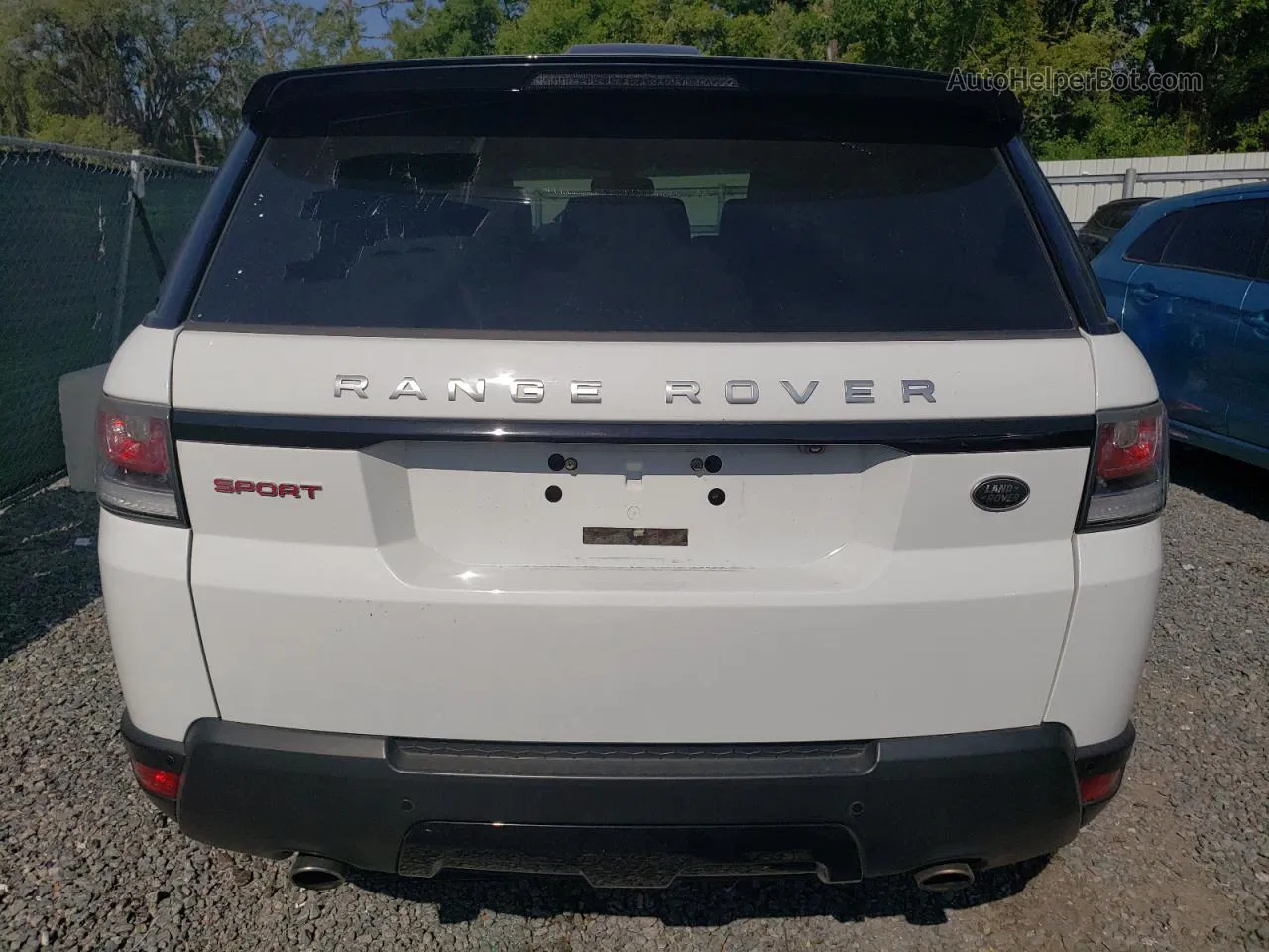 2015 Land Rover Range Rover Sport Hse White vin: SALWR2VF0FA605432