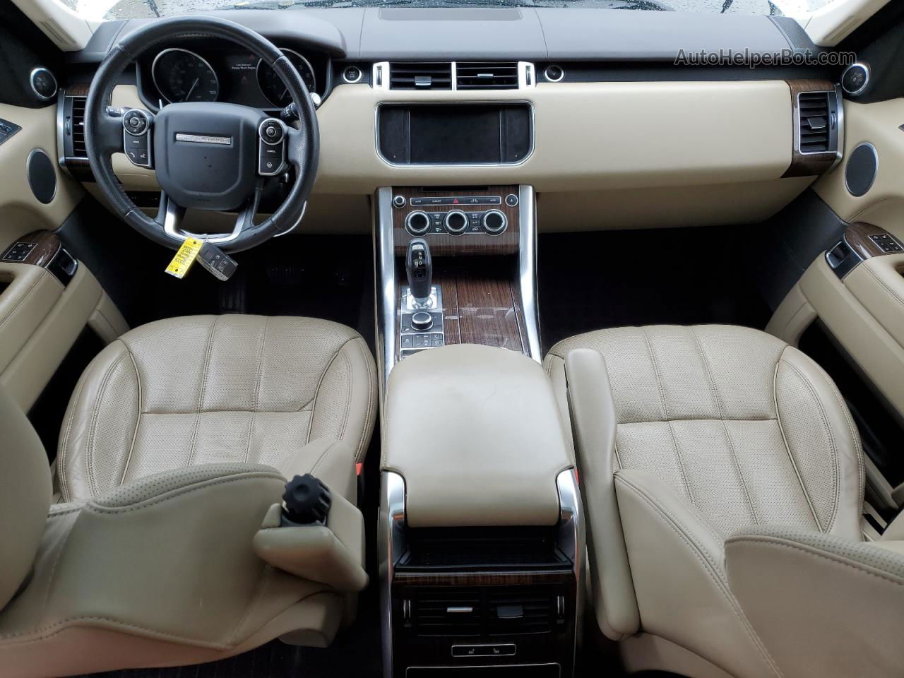 2015 Land Rover Range Rover Sport Hse Белый vin: SALWR2VF1FA511916