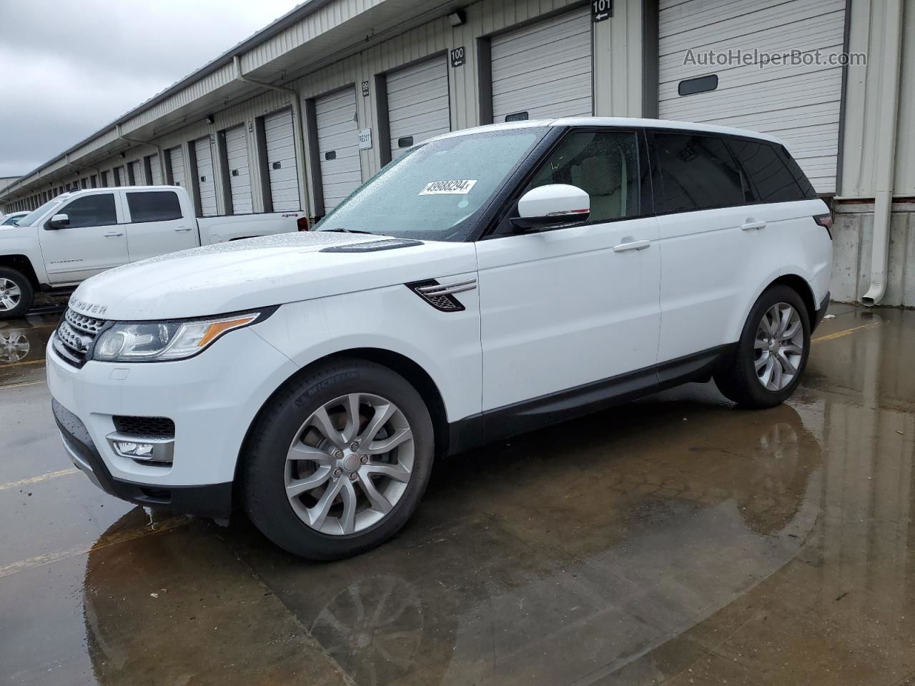 2015 Land Rover Range Rover Sport Hse Белый vin: SALWR2VF1FA511916