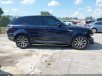 2015 Land Rover Range Rover Sport 3.0l V6 Supercharged Hse Blue vin: SALWR2VF1FA515674