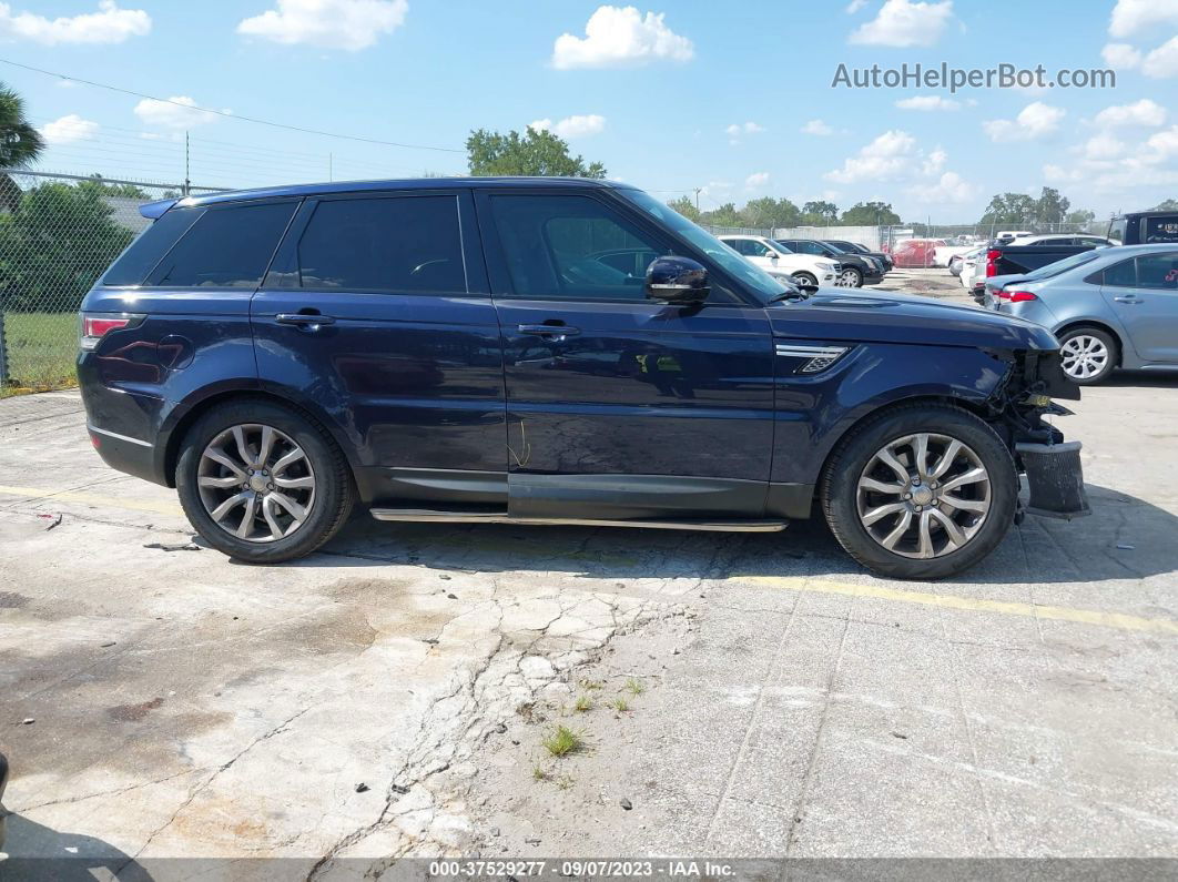 2015 Land Rover Range Rover Sport 3.0l V6 Supercharged Hse Blue vin: SALWR2VF1FA515674