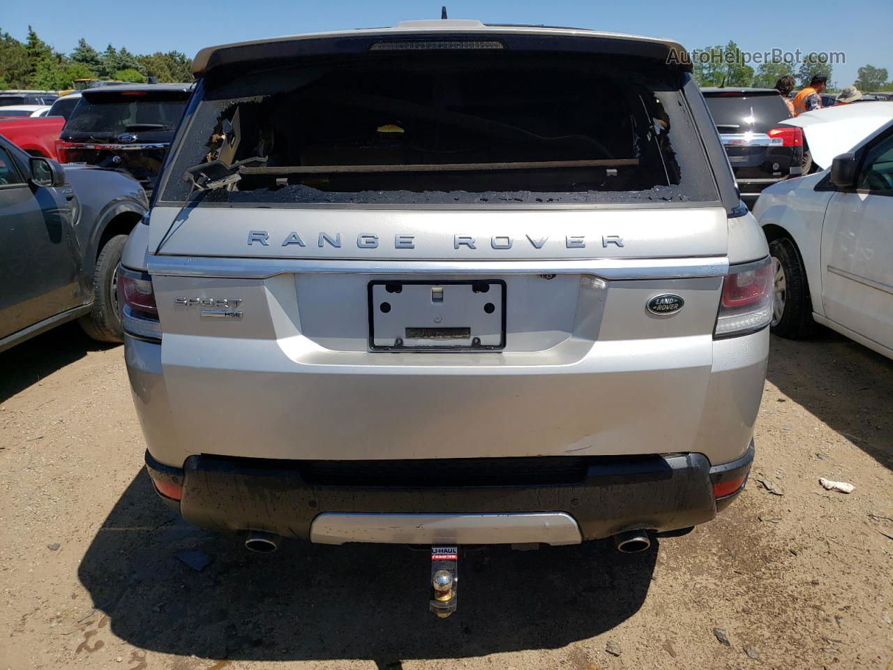 2015 Land Rover Range Rover Sport Hse Silver vin: SALWR2VF1FA517859