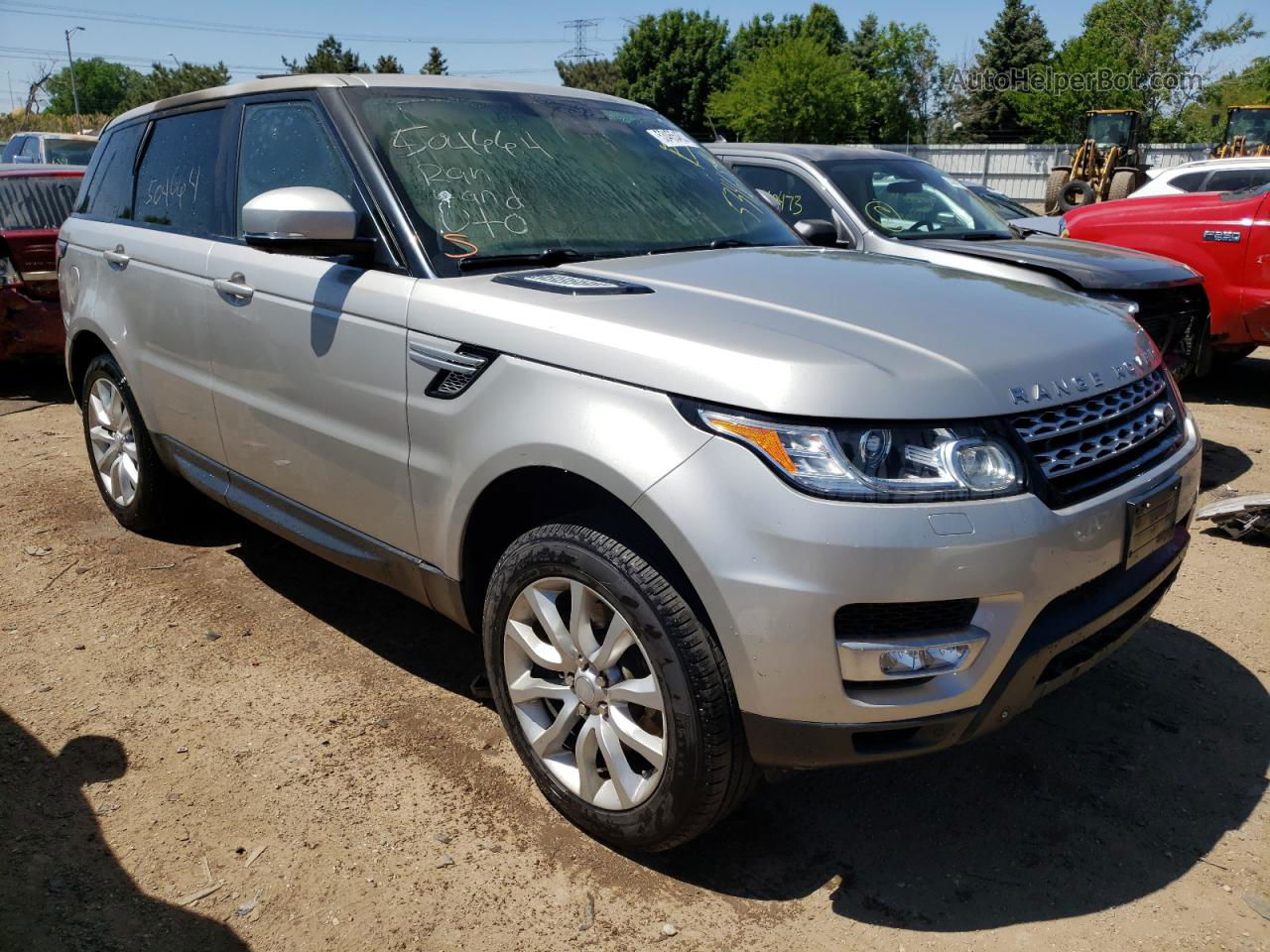 2015 Land Rover Range Rover Sport Hse Silver vin: SALWR2VF1FA517859