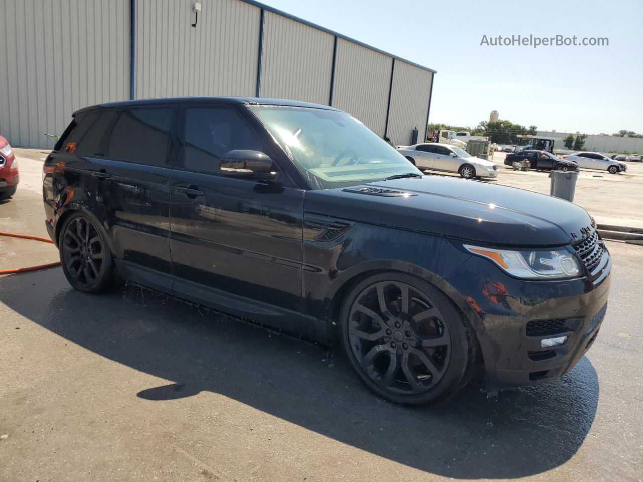 2015 Land Rover Range Rover Sport Hse Black vin: SALWR2VF1FA602135