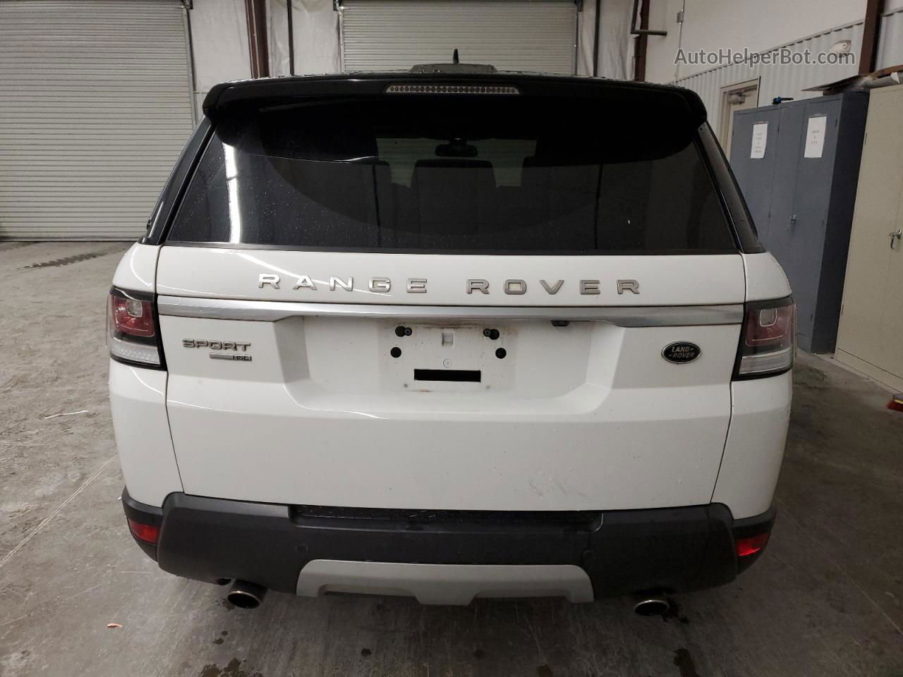 2015 Land Rover Range Rover Sport Hse White vin: SALWR2VF1FA626967