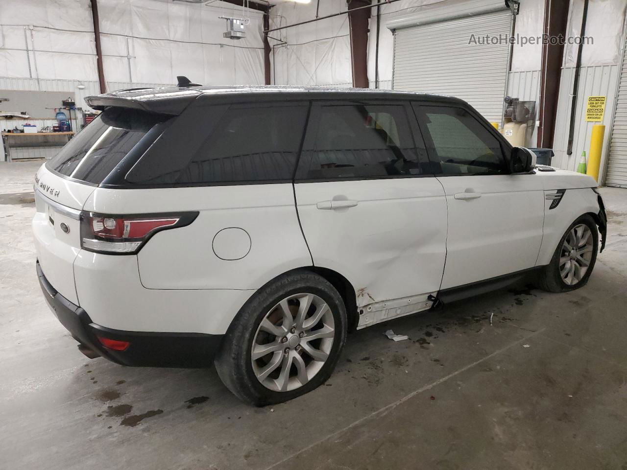 2015 Land Rover Range Rover Sport Hse White vin: SALWR2VF1FA626967