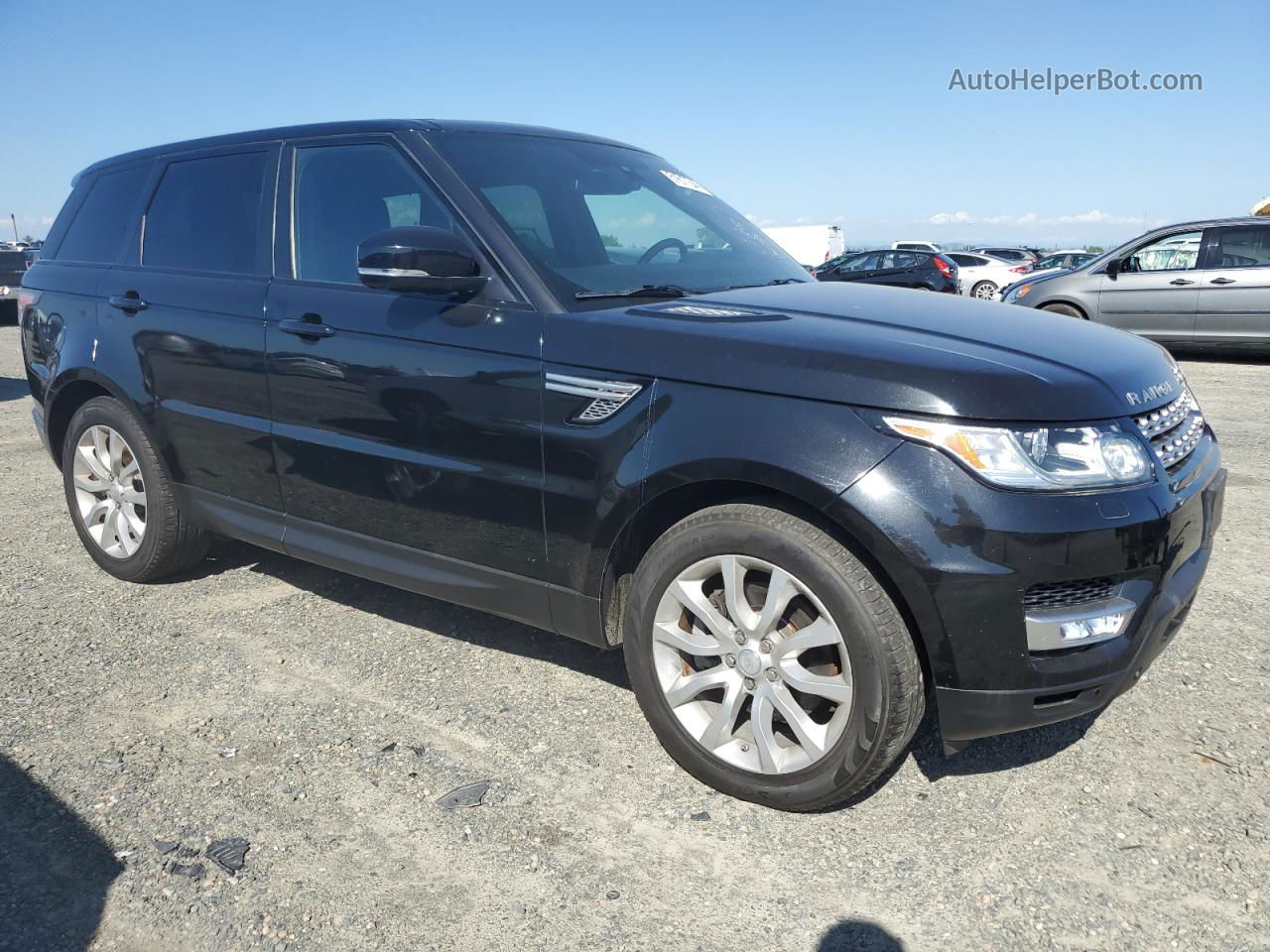 2015 Land Rover Range Rover Sport Hse Черный vin: SALWR2VF1FA627360