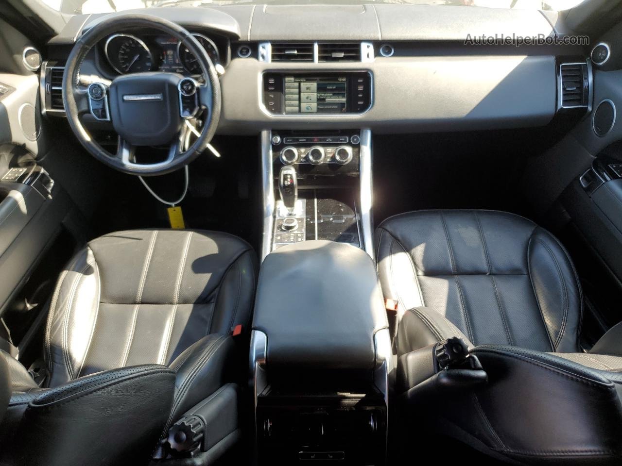 2015 Land Rover Range Rover Sport Hse Черный vin: SALWR2VF1FA627360