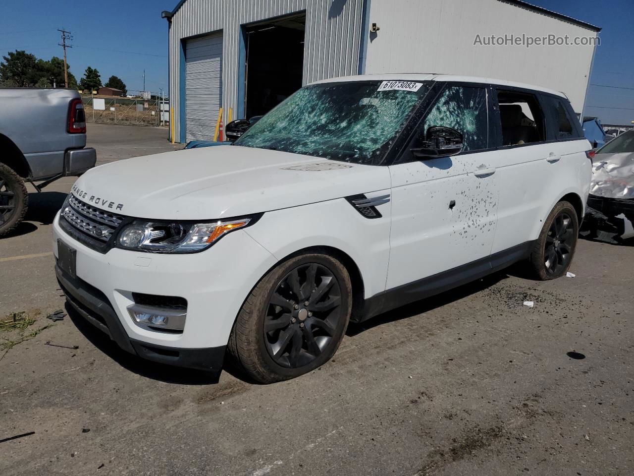 2015 Land Rover Range Rover Sport Hse White vin: SALWR2VF2FA609661