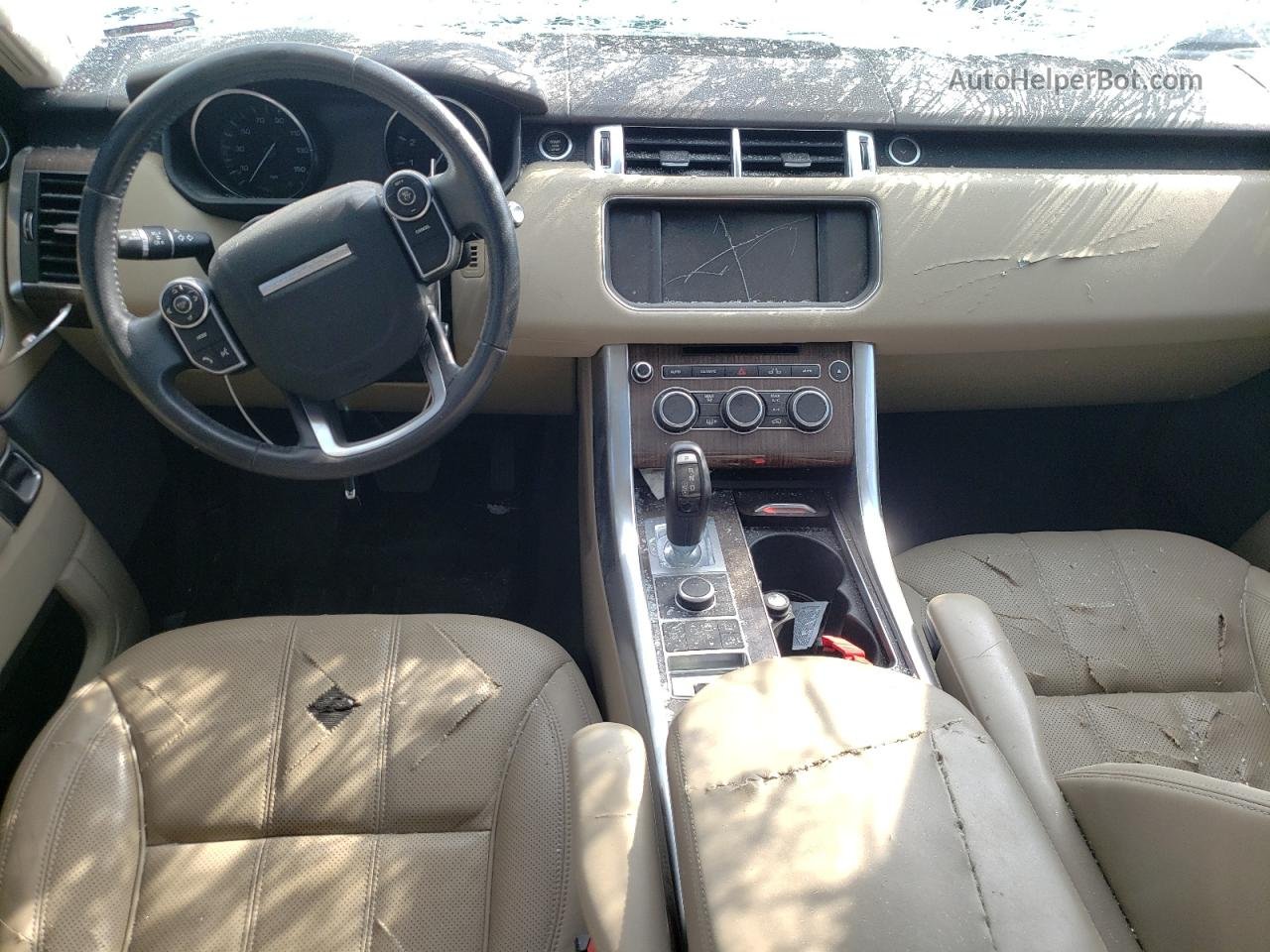 2015 Land Rover Range Rover Sport Hse White vin: SALWR2VF2FA609661