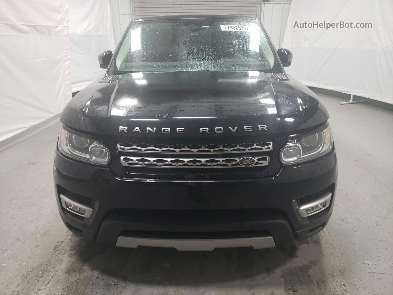 2015 Land Rover Range Rover Sport Hse Black vin: SALWR2VF2FA615329