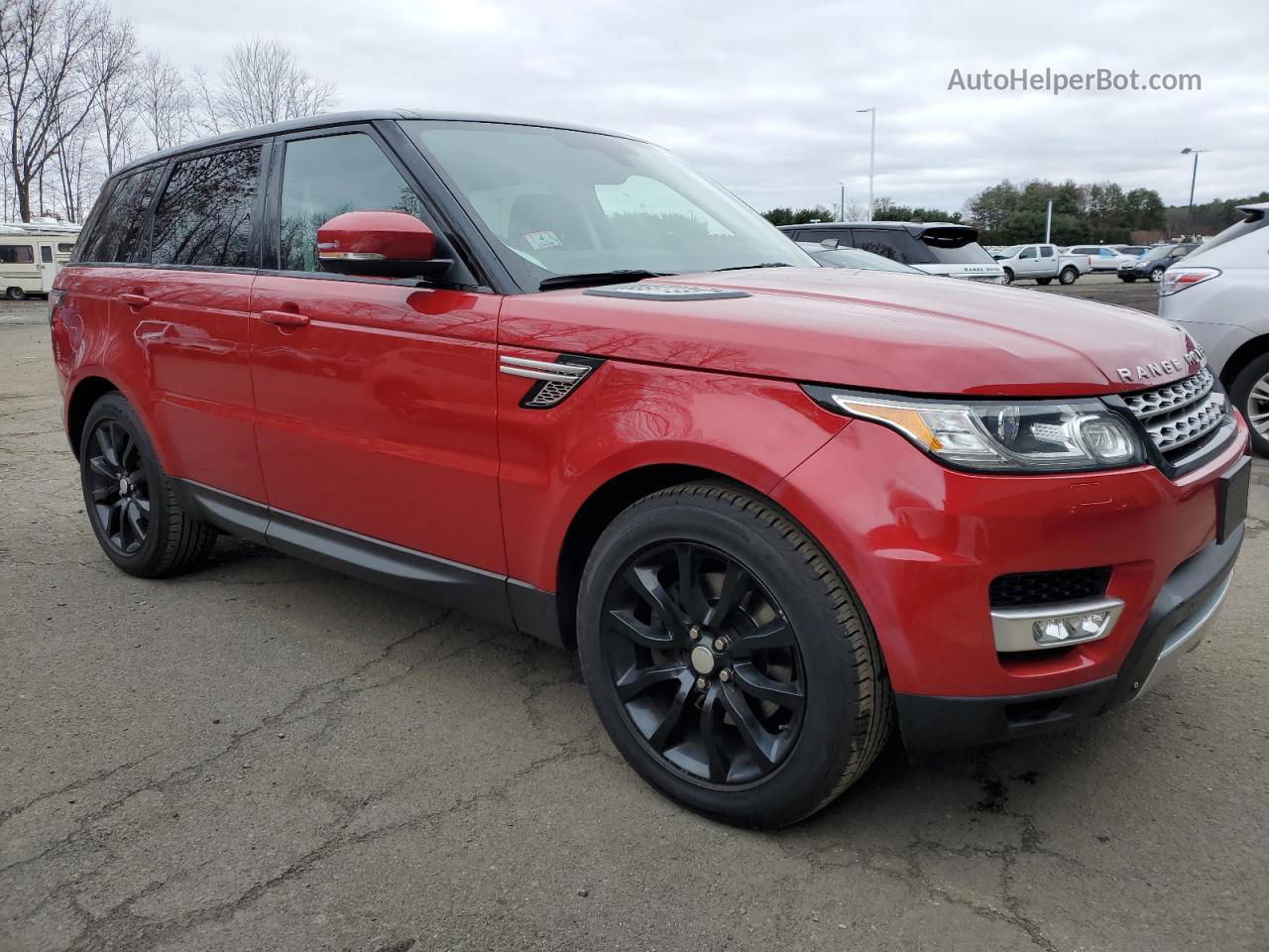 2015 Land Rover Range Rover Sport Hse Red vin: SALWR2VF2FA620532