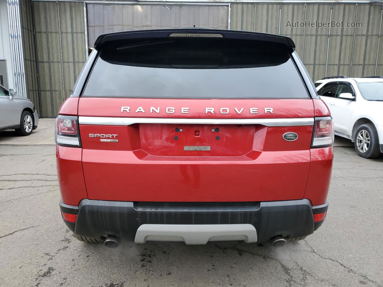 2015 Land Rover Range Rover Sport Hse Red vin: SALWR2VF2FA620532