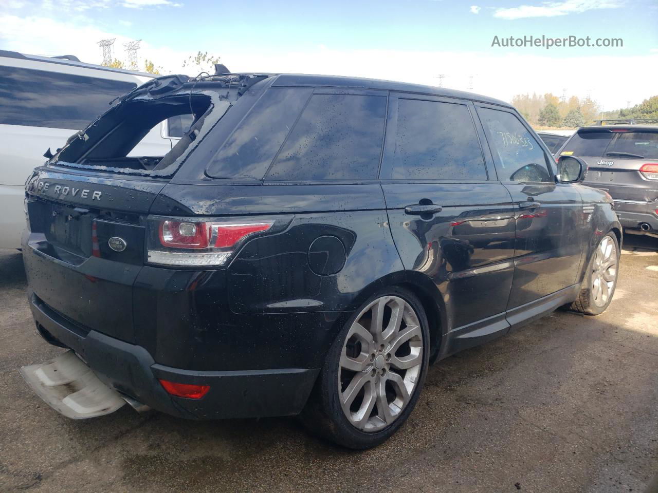 2015 Land Rover Range Rover Sport Hse Угольный vin: SALWR2VF2FA628114