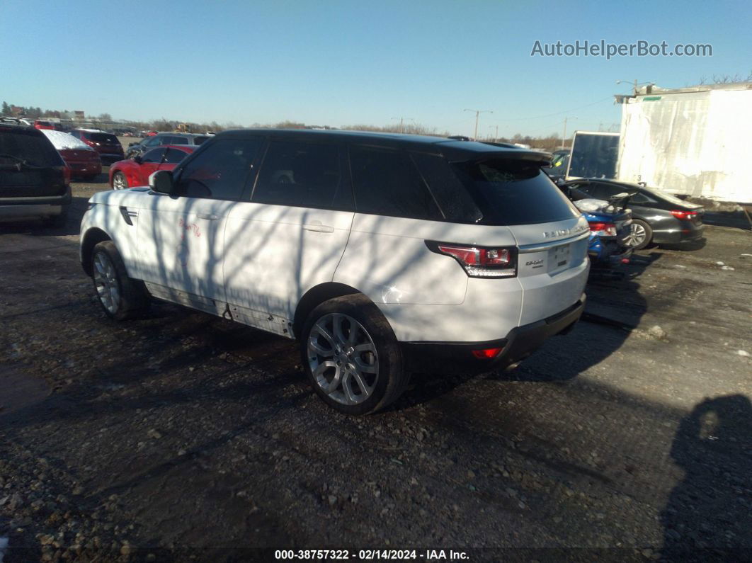 2015 Land Rover Range Rover Sport 3.0l V6 Supercharged Hse White vin: SALWR2VF3FA530421