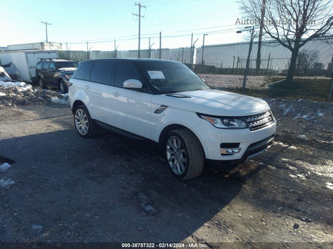 2015 Land Rover Range Rover Sport 3.0l V6 Supercharged Hse White vin: SALWR2VF3FA530421