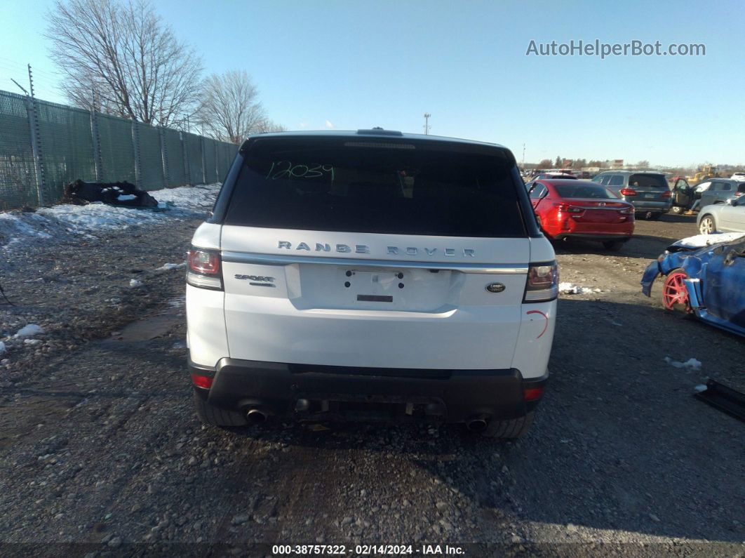 2015 Land Rover Range Rover Sport 3.0l V6 Supercharged Hse White vin: SALWR2VF3FA530421