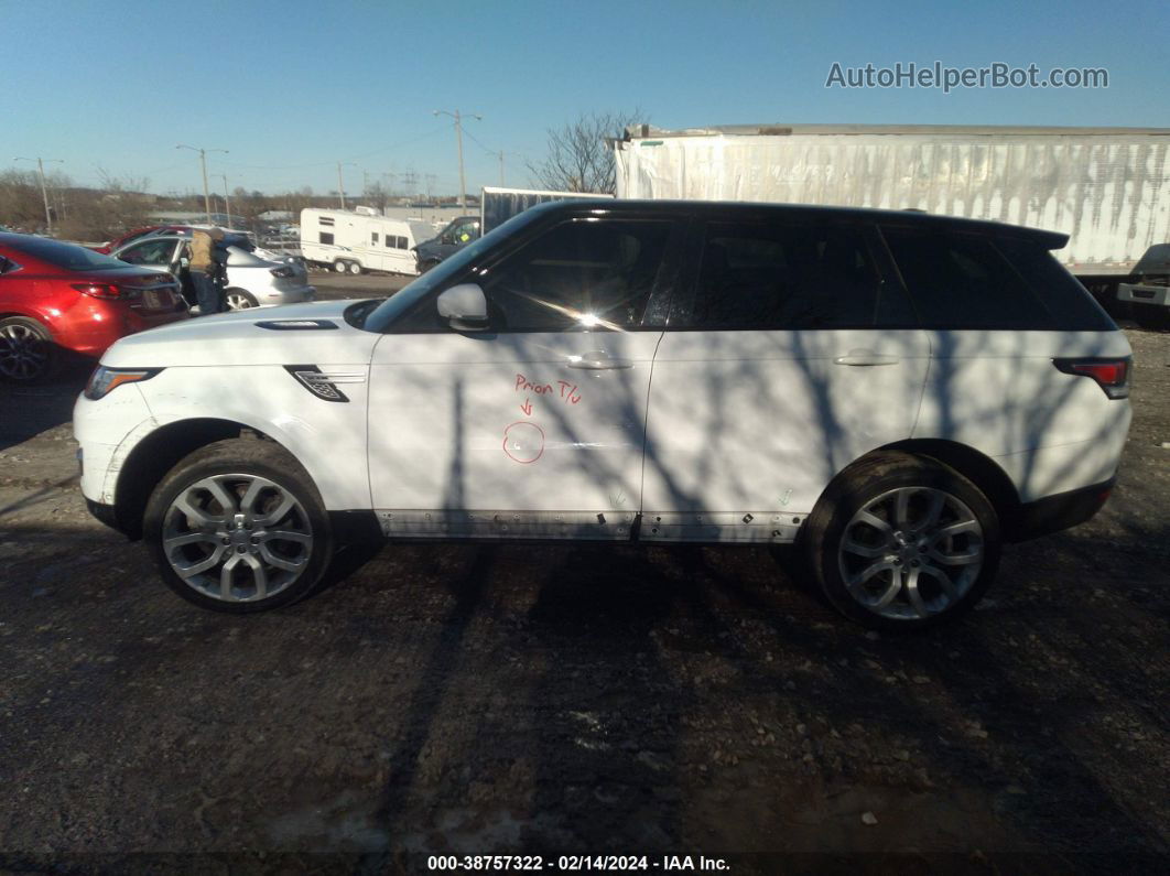 2015 Land Rover Range Rover Sport 3.0l V6 Supercharged Hse White vin: SALWR2VF3FA530421