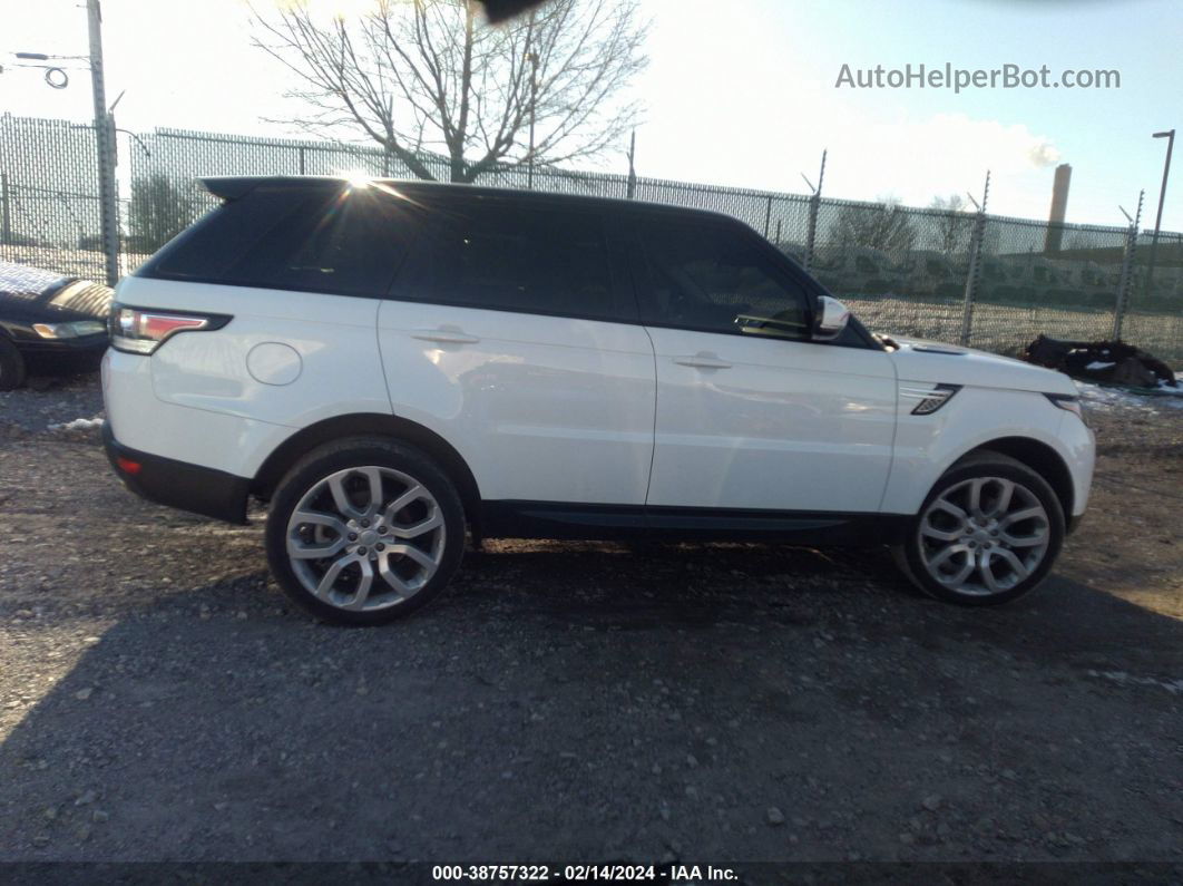 2015 Land Rover Range Rover Sport 3.0l V6 Supercharged Hse White vin: SALWR2VF3FA530421