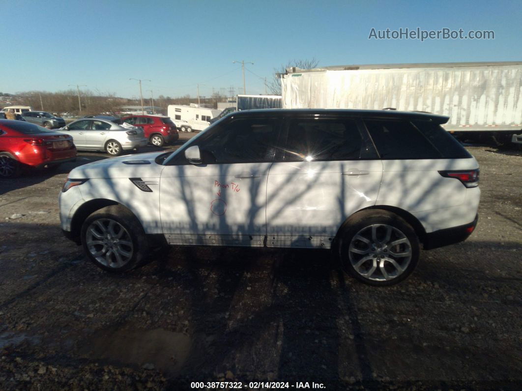 2015 Land Rover Range Rover Sport 3.0l V6 Supercharged Hse White vin: SALWR2VF3FA530421