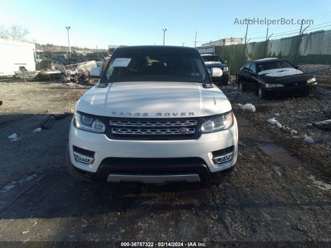 2015 Land Rover Range Rover Sport 3.0l V6 Supercharged Hse White vin: SALWR2VF3FA530421