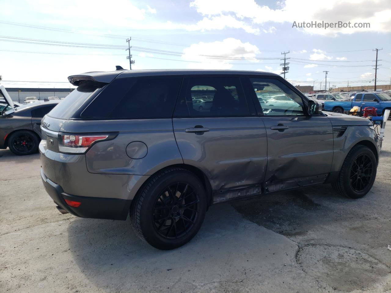 2015 Land Rover Range Rover Sport Hse Gray vin: SALWR2VF3FA536266