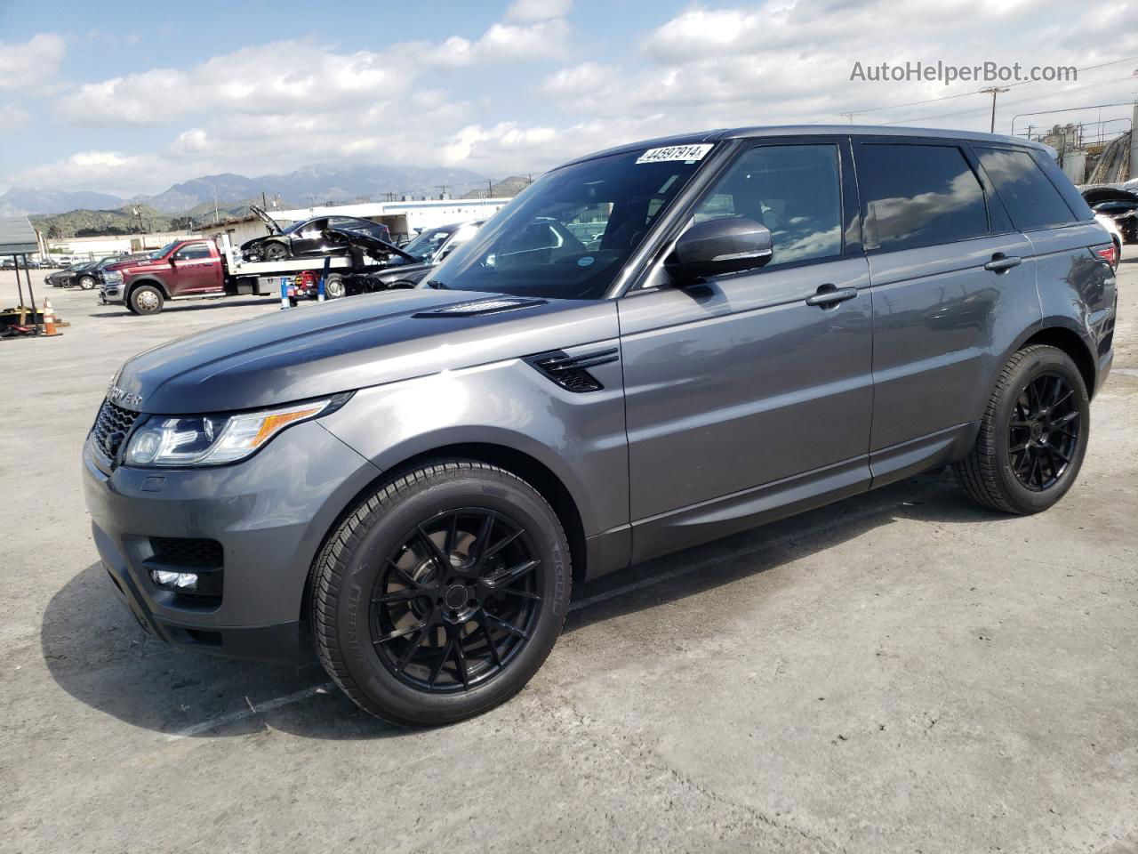 2015 Land Rover Range Rover Sport Hse Gray vin: SALWR2VF3FA536266