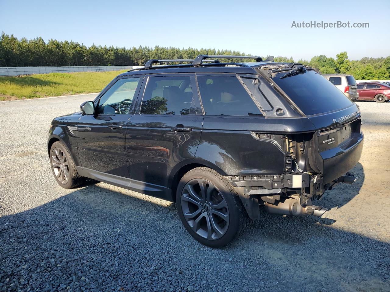 2015 Land Rover Range Rover Sport Hse Black vin: SALWR2VF3FA538972