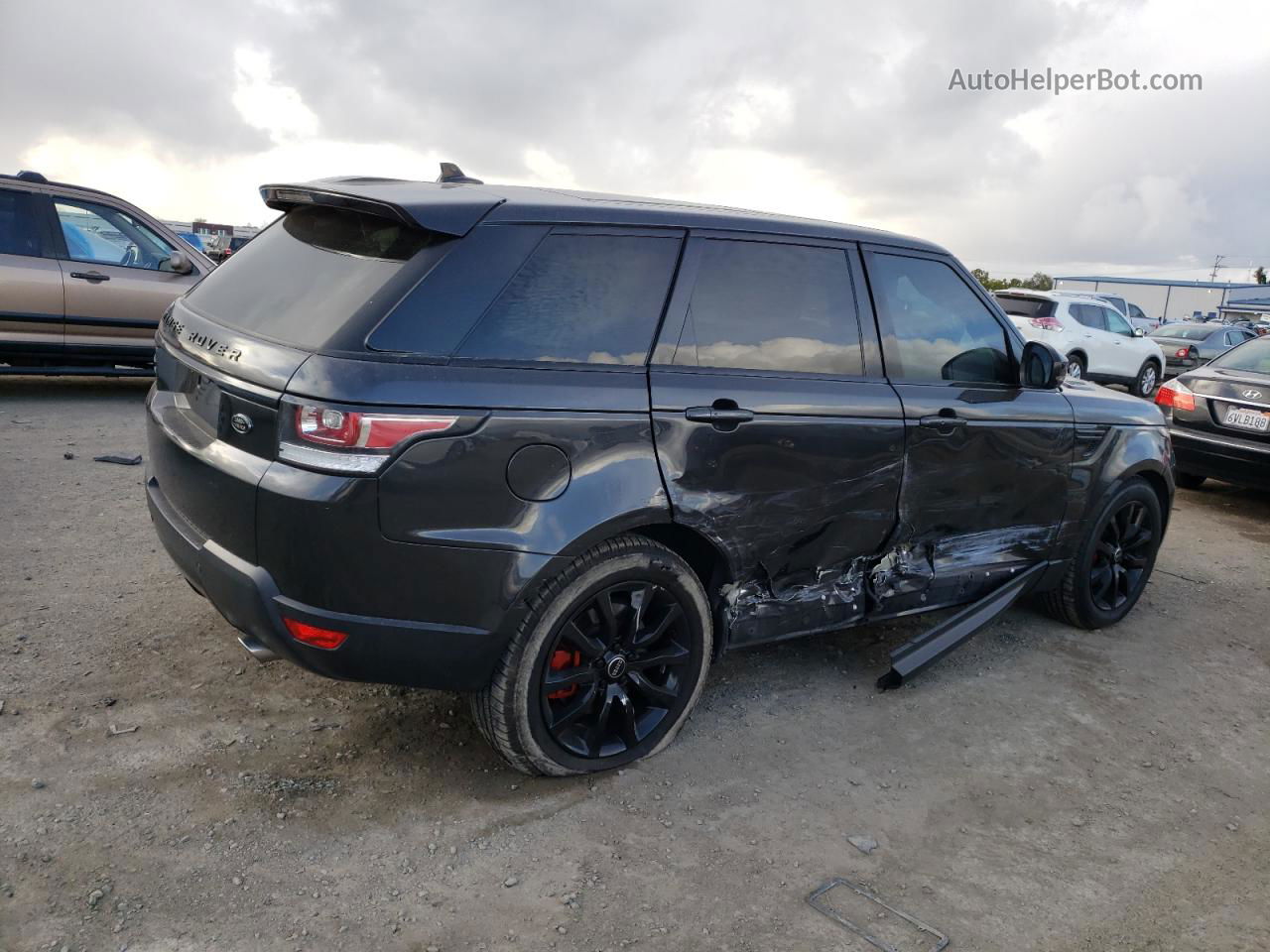 2015 Land Rover Range Rover Sport Hse Gray vin: SALWR2VF3FA624671