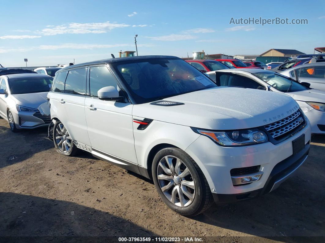 2015 Land Rover Range Rover Sport 3.0l V6 Supercharged Hse White vin: SALWR2VF4FA604509