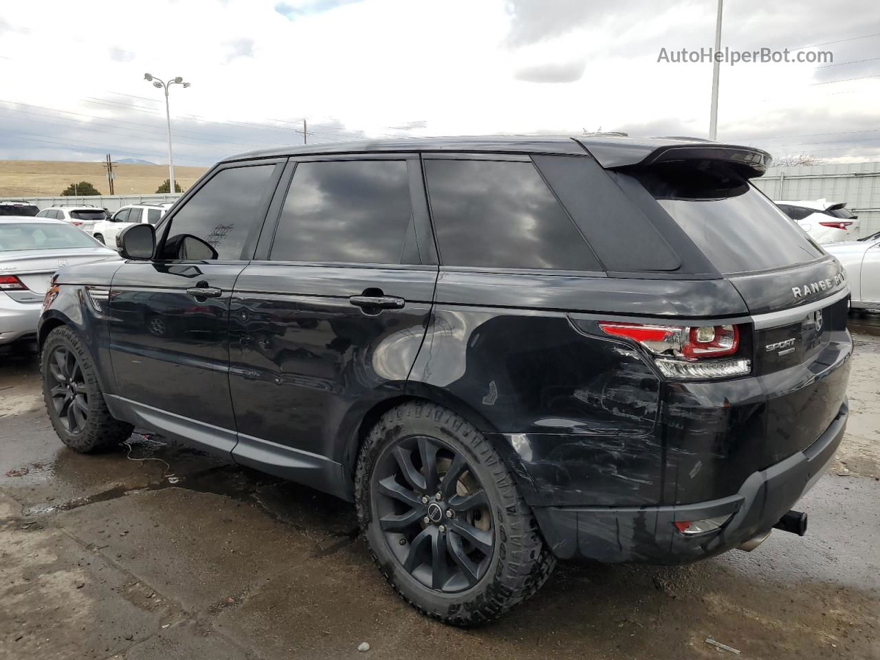 2015 Land Rover Range Rover Sport Hse Black vin: SALWR2VF4FA604977