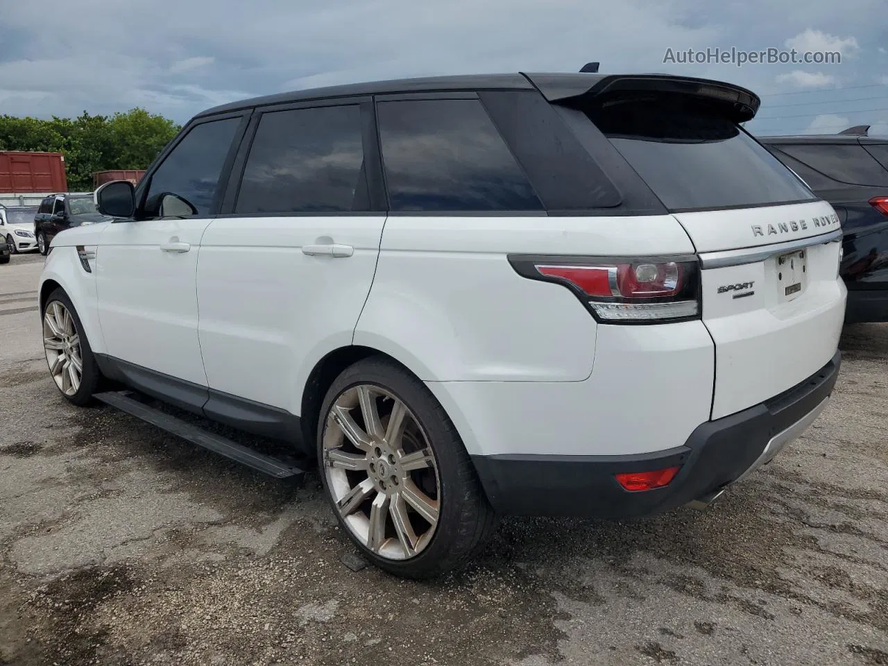 2015 Land Rover Range Rover Sport Hse White vin: SALWR2VF4FA616353