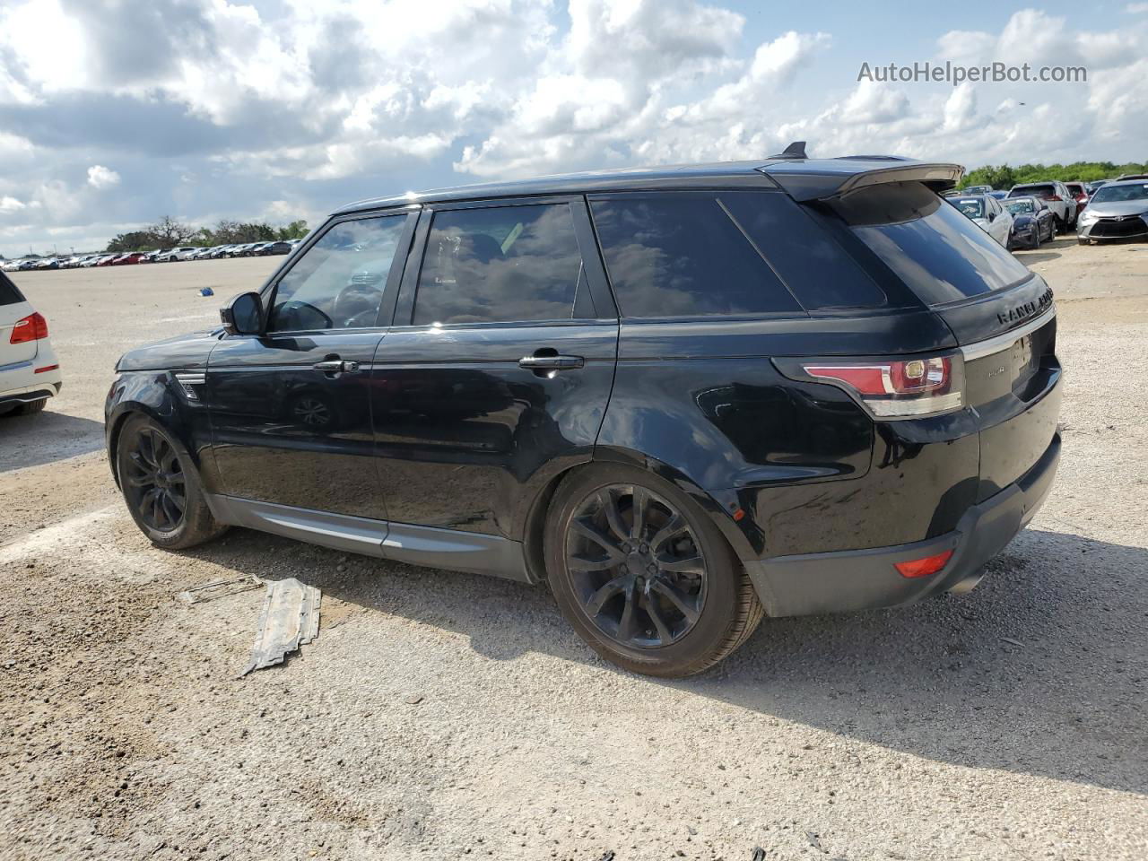 2015 Land Rover Range Rover Sport Hse Black vin: SALWR2VF4FA620404