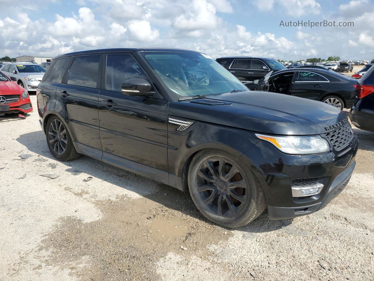 2015 Land Rover Range Rover Sport Hse Black vin: SALWR2VF4FA620404