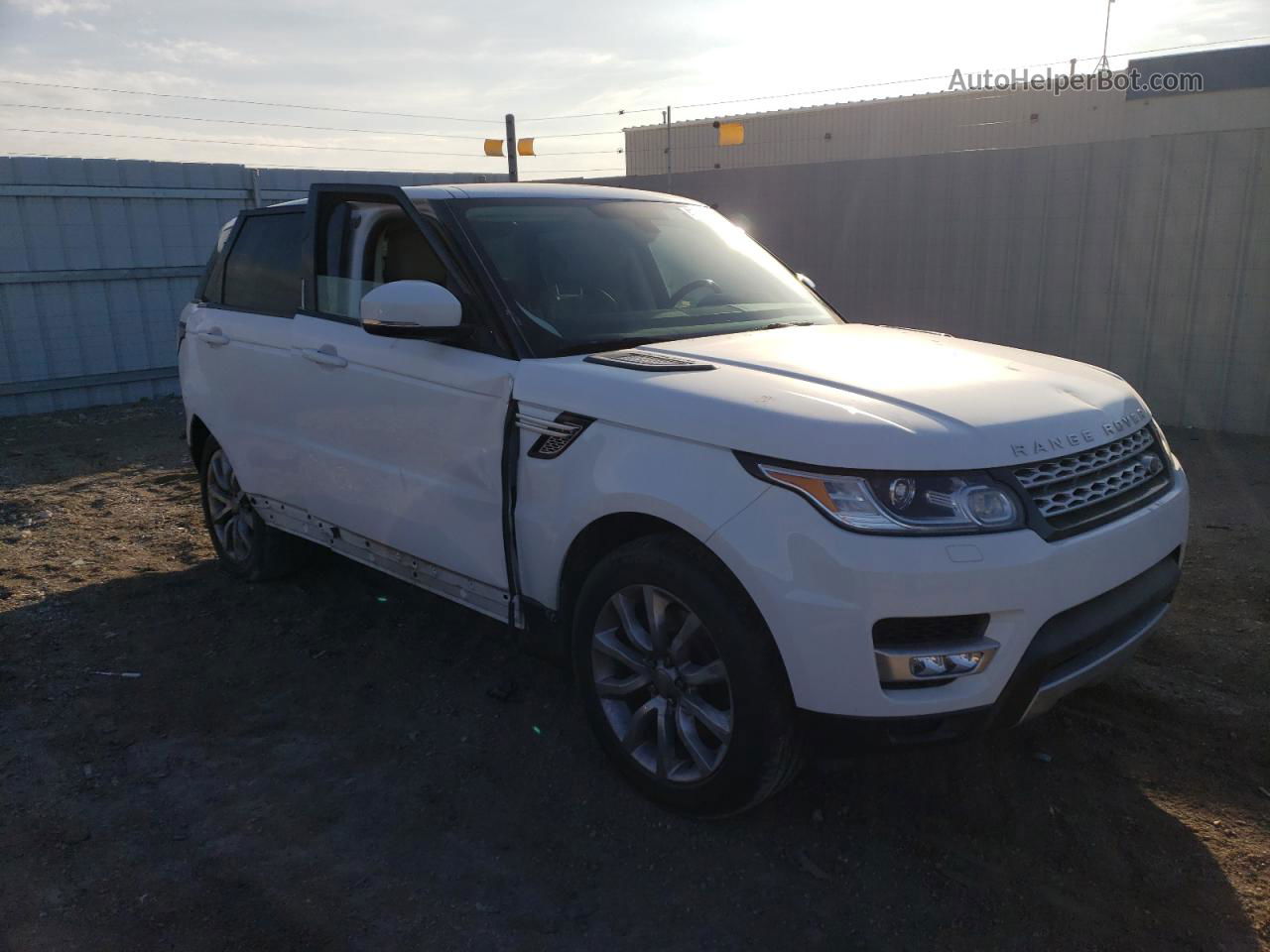 2015 Land Rover Range Rover Sport Hse White vin: SALWR2VF5FA517220