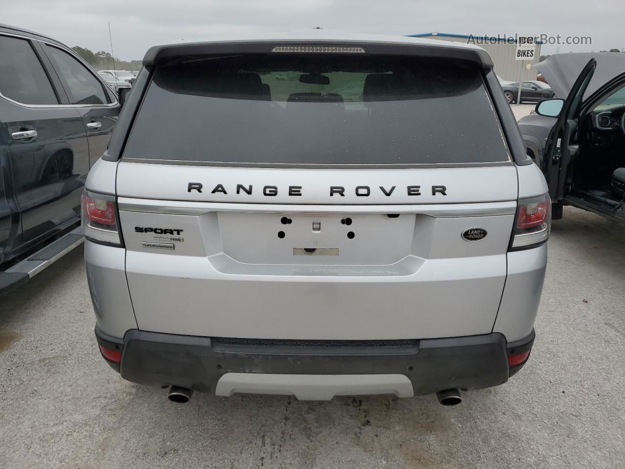 2015 Land Rover Range Rover Sport Hse Silver vin: SALWR2VF5FA535345