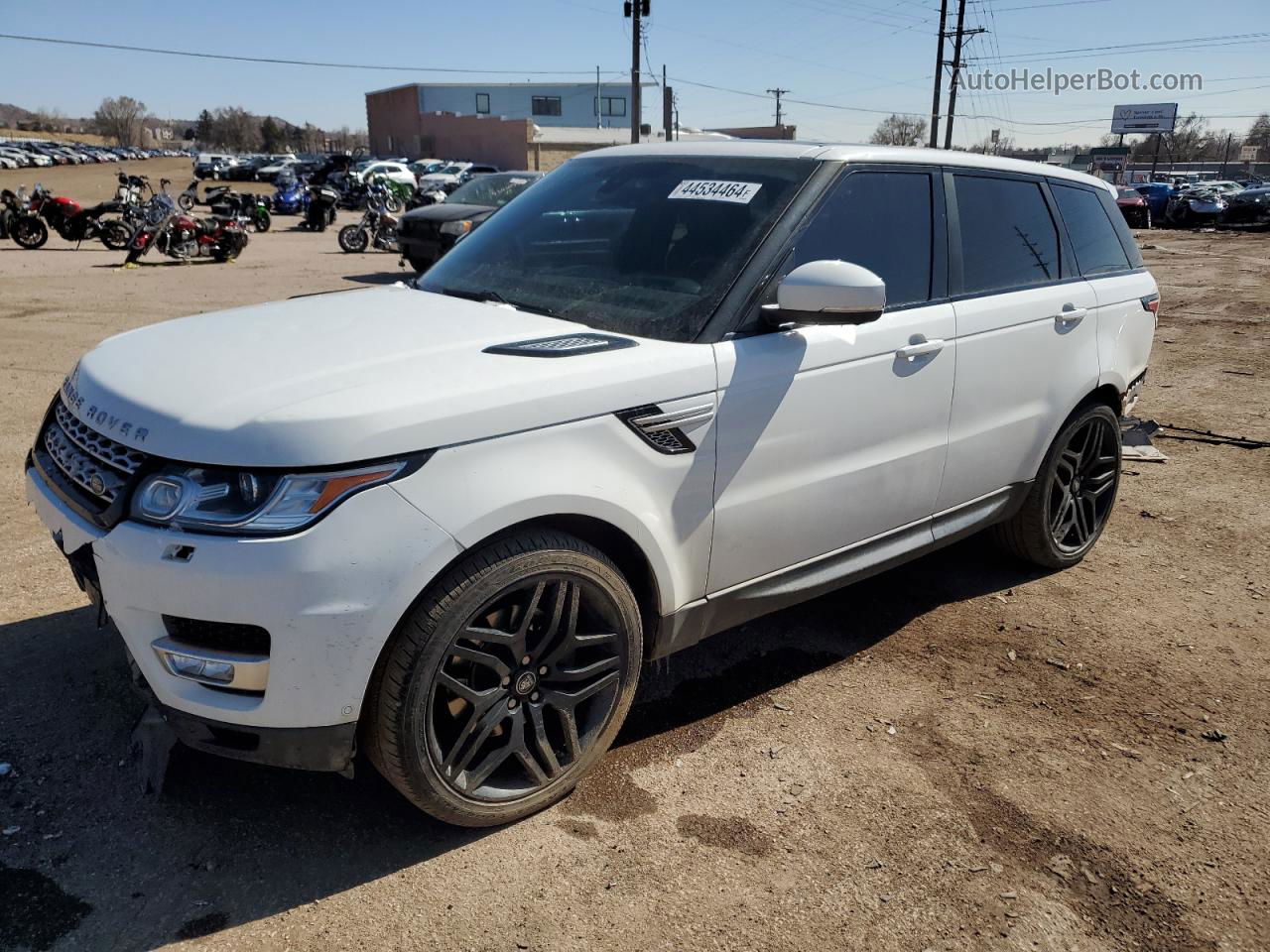 2015 Land Rover Range Rover Sport Hse Белый vin: SALWR2VF5FA615907