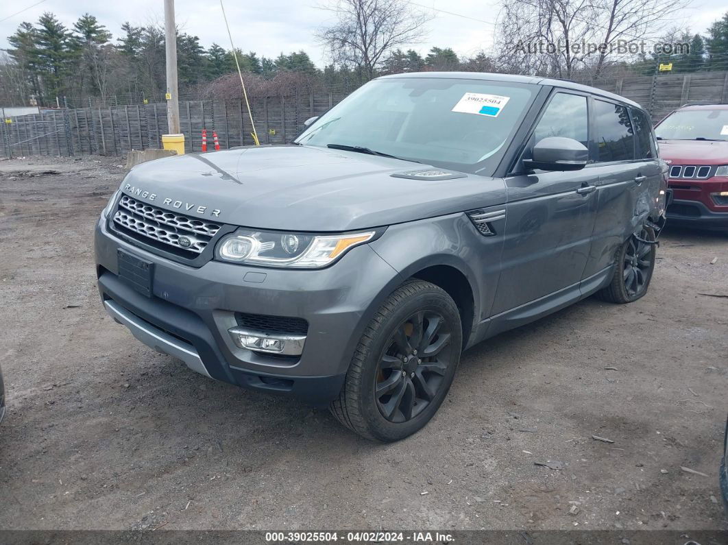 2015 Land Rover Range Rover Sport 3.0l V6 Supercharged Hse Серый vin: SALWR2VF5FA623893