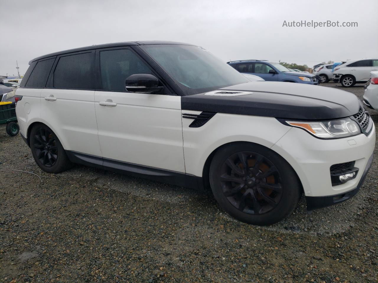 2014 Land Rover Range Rover Sport Hse White vin: SALWR2VF6EA300130