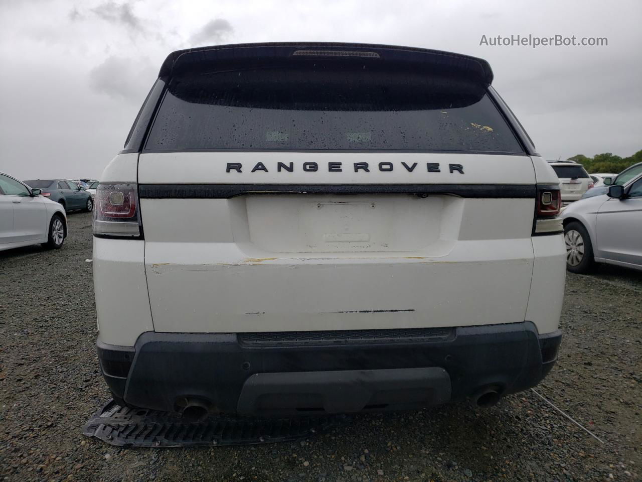 2014 Land Rover Range Rover Sport Hse White vin: SALWR2VF6EA300130