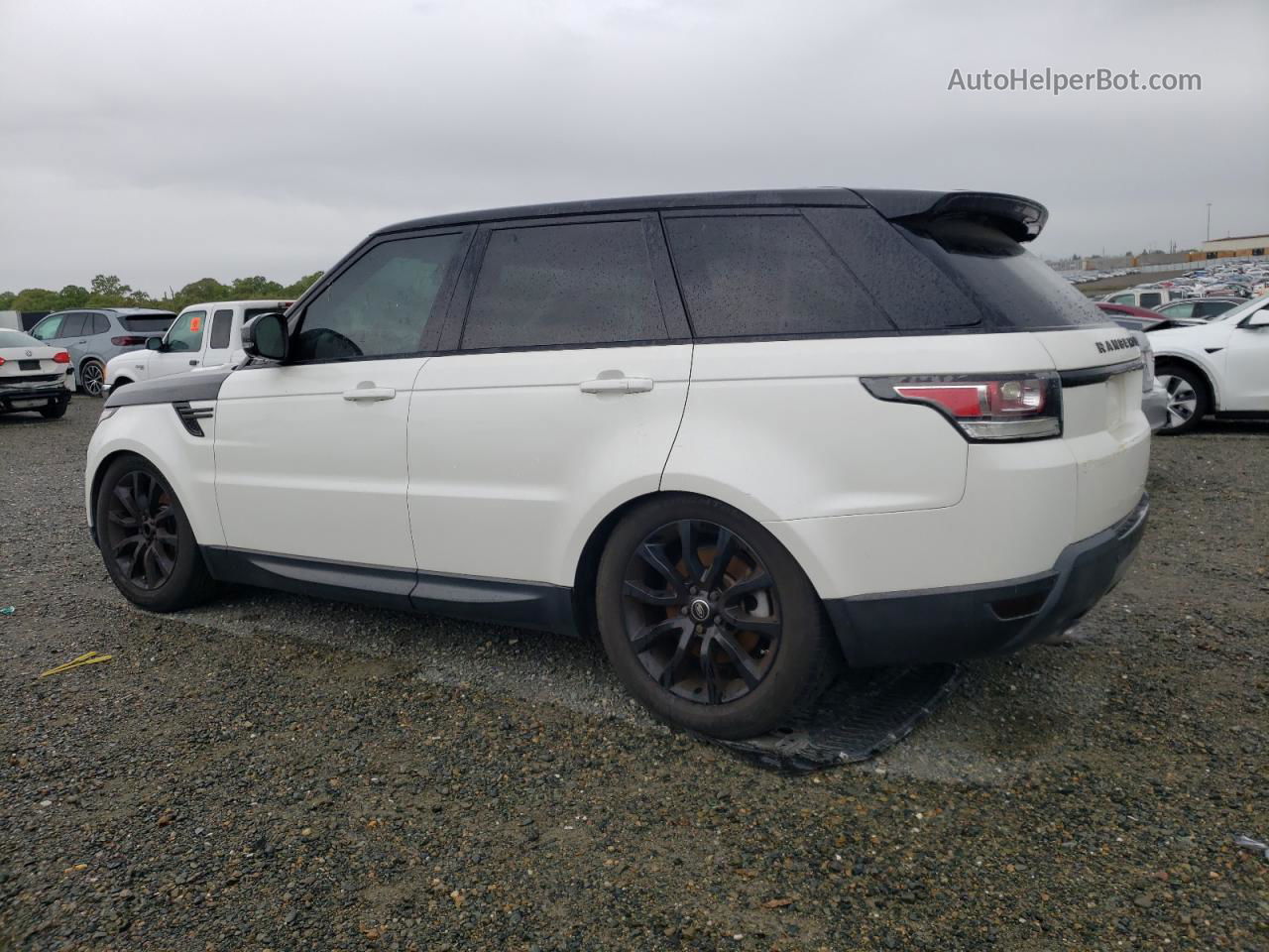 2014 Land Rover Range Rover Sport Hse White vin: SALWR2VF6EA300130