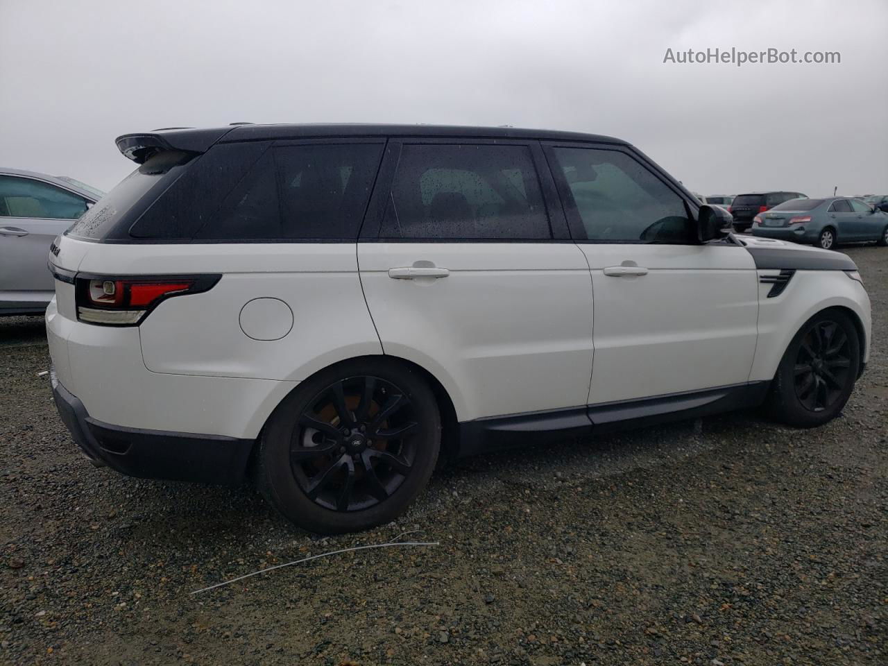 2014 Land Rover Range Rover Sport Hse White vin: SALWR2VF6EA300130